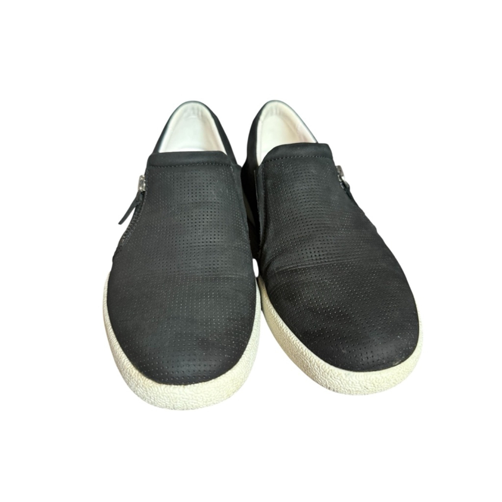 Josef Seibel Black Slip-On Sneakers Zipper Size 38/7 - Picture 6 of 10